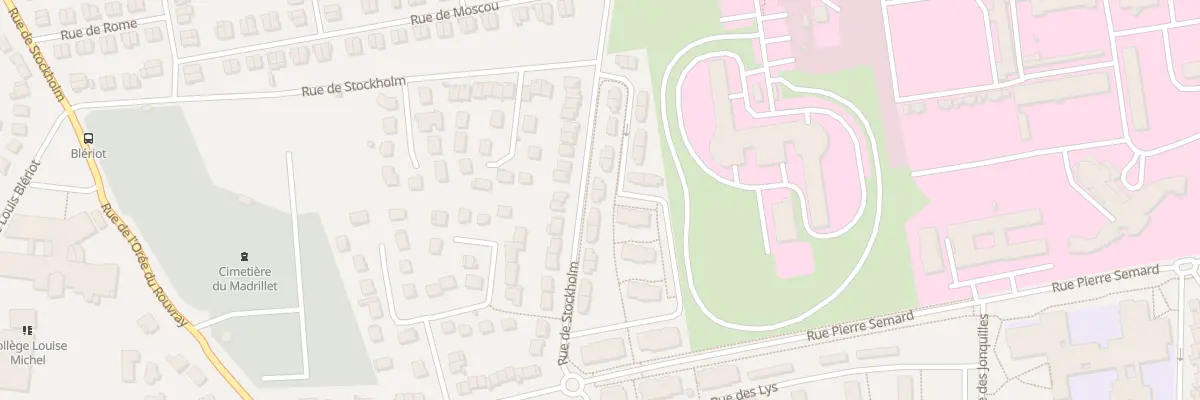 Plan du 63 Rue de Stockholm à Saint-Étienne-du-Rouvray