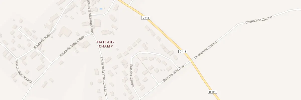Plan du 9 Rue des Bleuets à Saint-Firmin-des-Prés