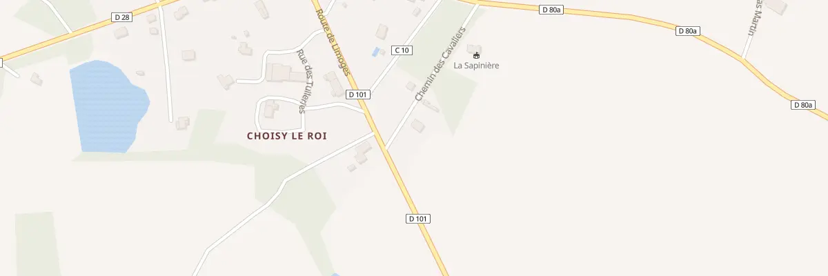 Plan du 5345 Choisy Le Roi à Veyrac