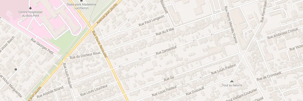 Plan du 52 Rue Zamenhof à Sotteville-lès-Rouen