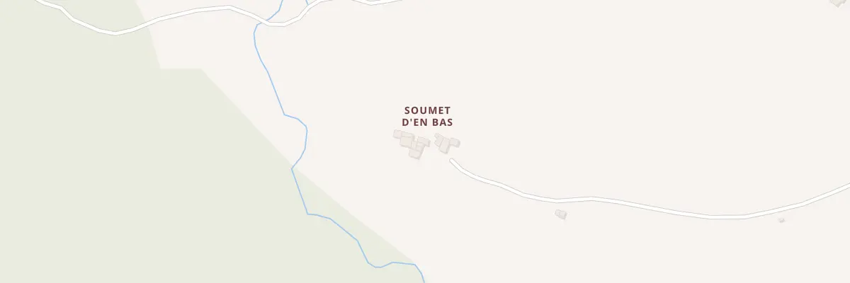 Plan du 55 Soumet d’En Bas à Bédeille