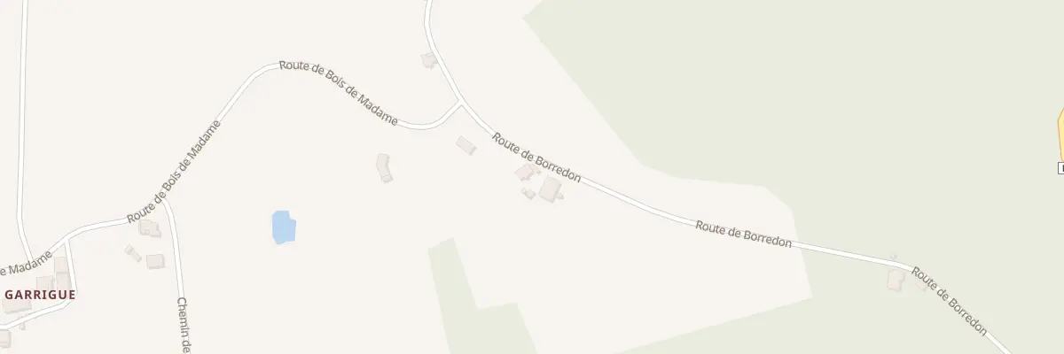 Plan du 5025 Pourtier à Montbarla