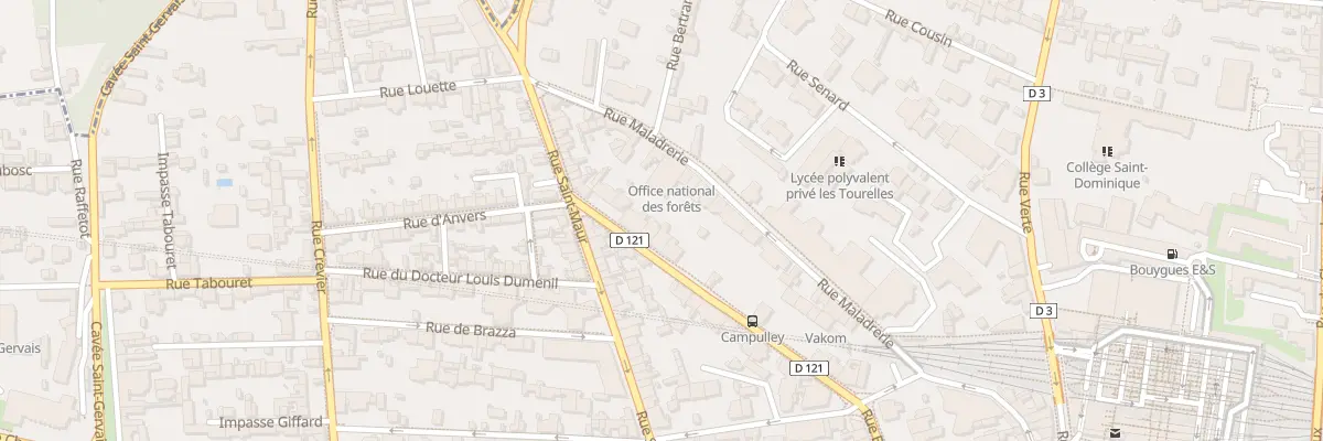 Plan du 56B Rue Bouquet à Rouen