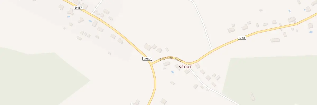 Plan du 49 Rte de Sécot à Montesquieu