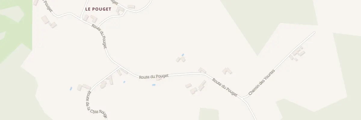 Plan du 113B Le Pouget à Loubejac