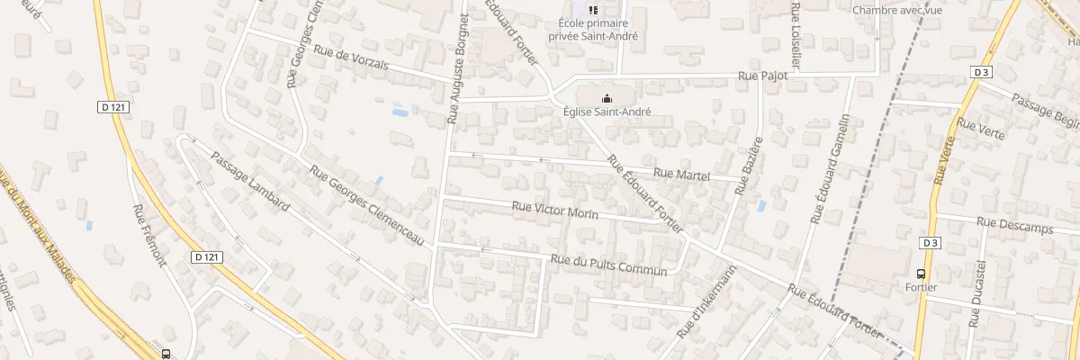 Plan du 25 Rue Jean Lanctuit à Mont-Saint-Aignan