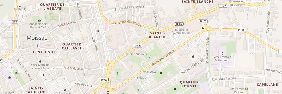 Plan du 34 Rue du Général Gras à Moissac