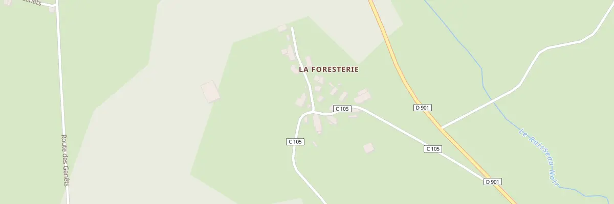 Plan du 3 Che de la Foresterie à Ladignac-le-Long