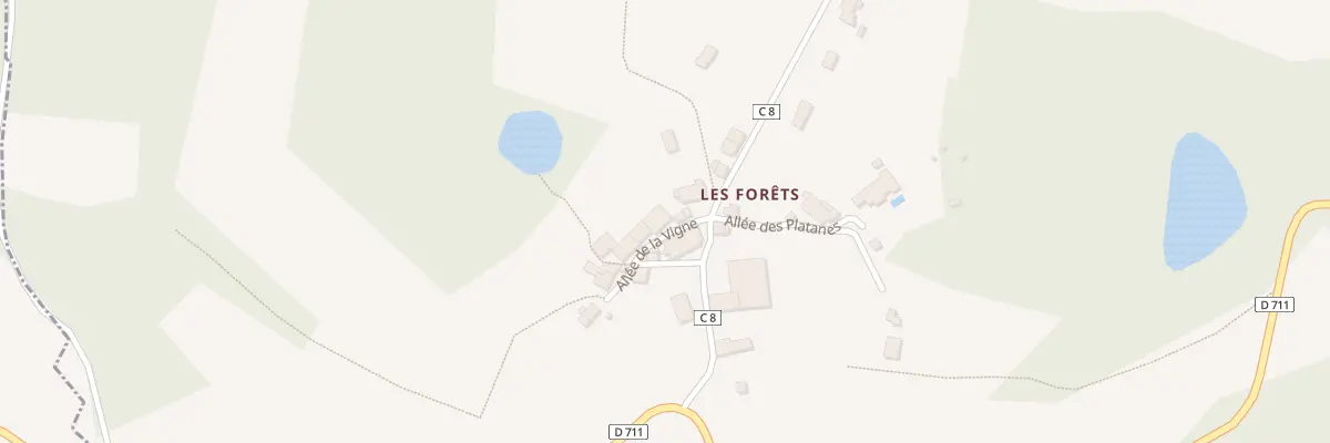 Plan du 17 All de la Vigne à Chamboret