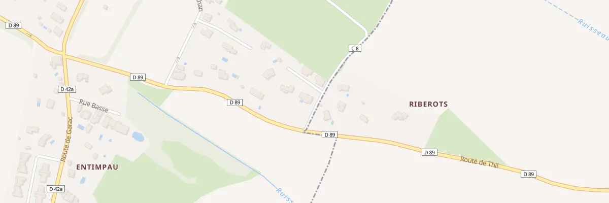 Plan du 15 Imp du Lavoir à Caubiac