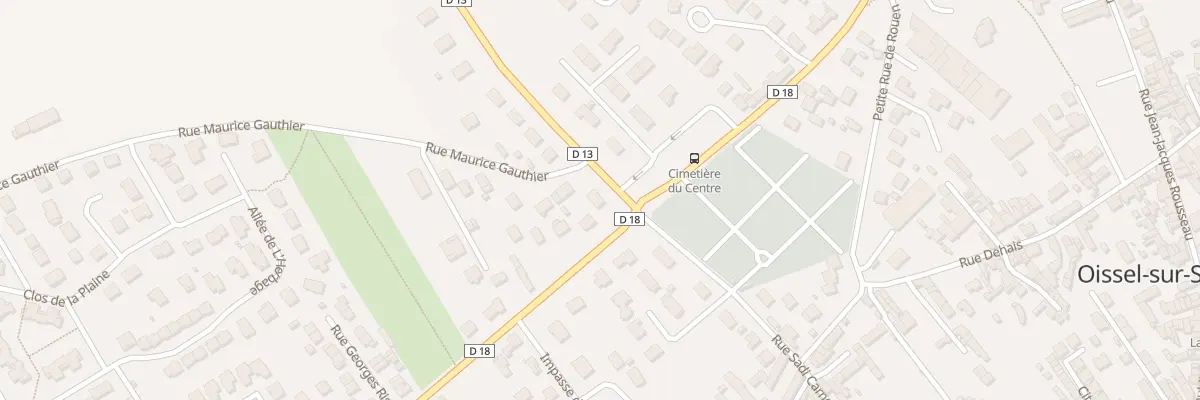 Plan du 1 Rte des Essarts à Oissel-sur-Seine