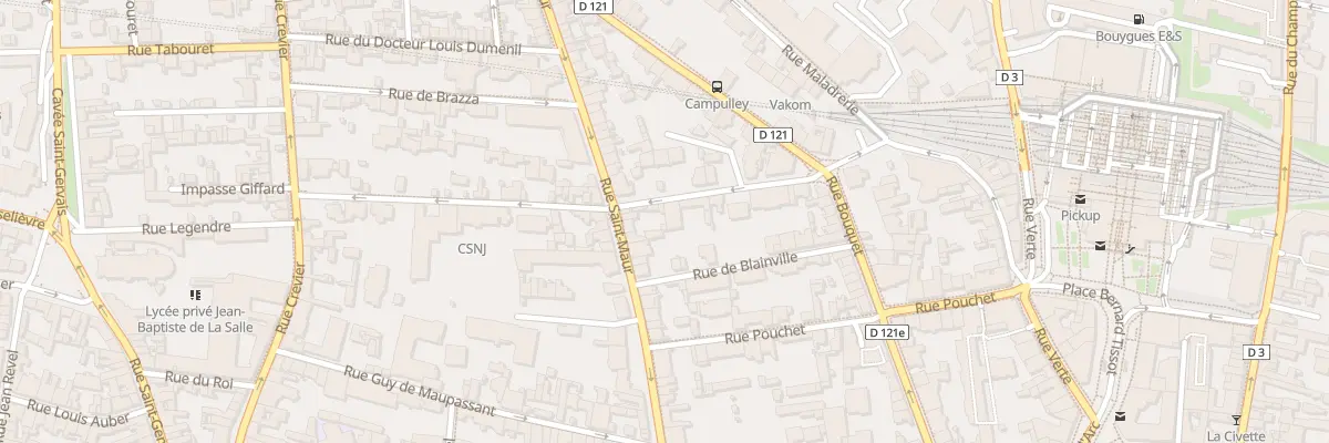 Plan du 39 Rue de Campulley à Rouen