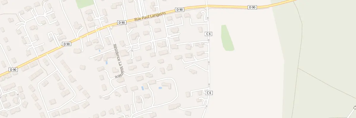 Plan du 965 Rue de la Voix Maline à Houppeville