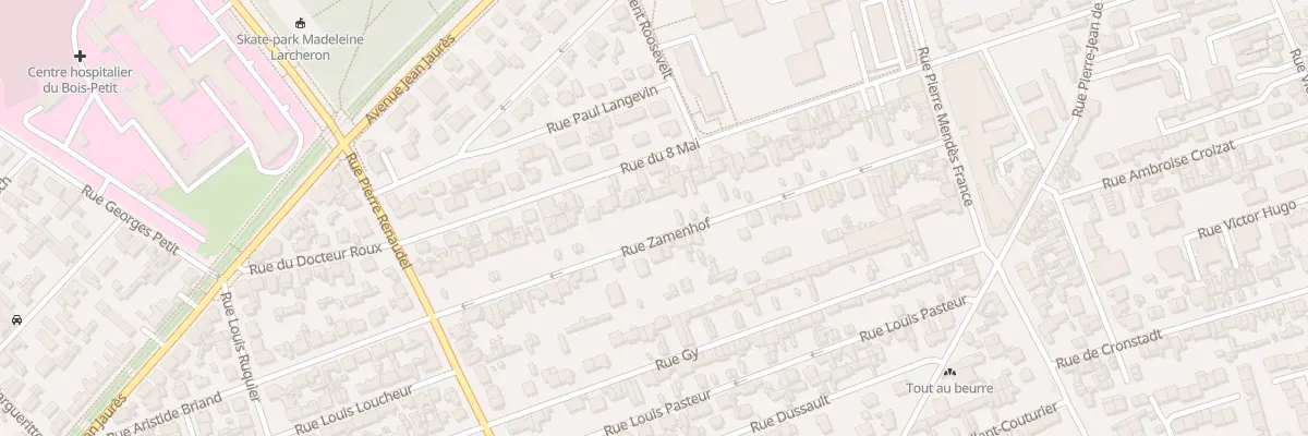 Plan du 46 Rue Zamenhof à Sotteville-lès-Rouen