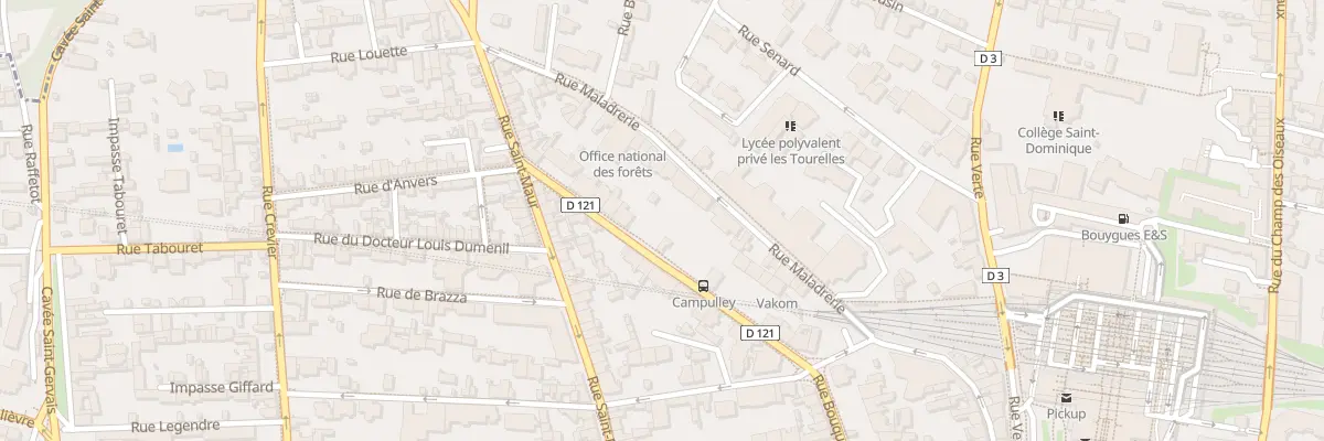 Plan du 52 Rue Bouquet à Rouen