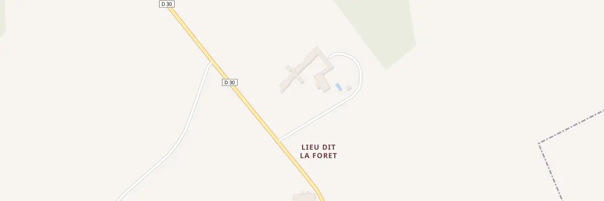 Plan du 1 La Foret à Louvilliers-lès-Perche