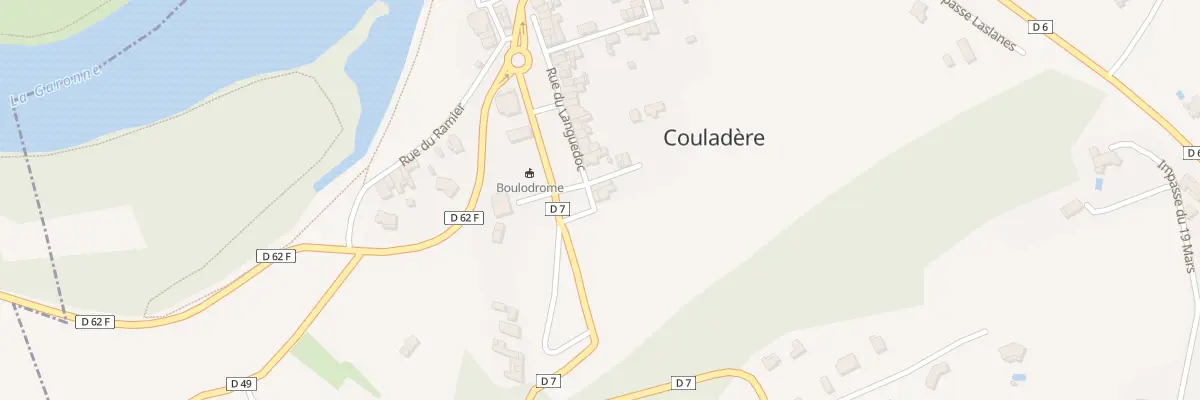 Plan du 27 Rue du Languedoc à Couladère