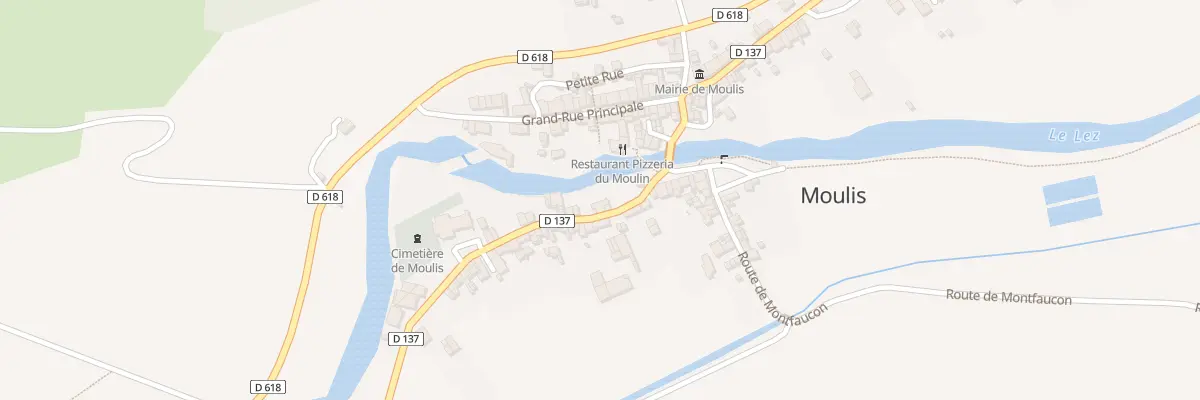 Plan du 2 Rue de l’Eglise à Moulis