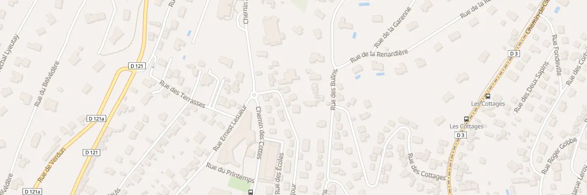 Plan du 18 Rue Beauséjour à Mont-Saint-Aignan