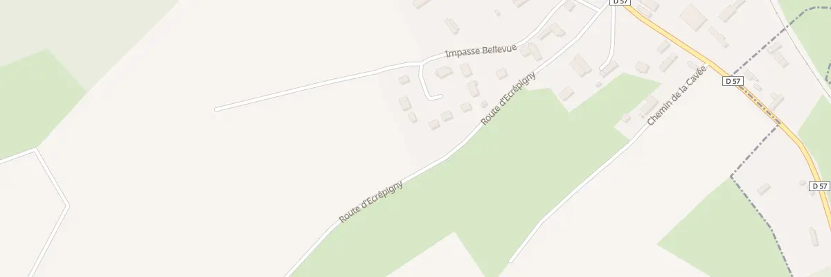 Plan du 230 Imp Bellevue à Vassonville
