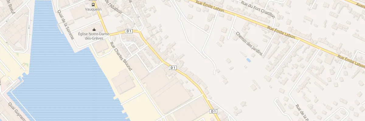 Plan du 23B Rue Bonne Nouvelle à Dieppe