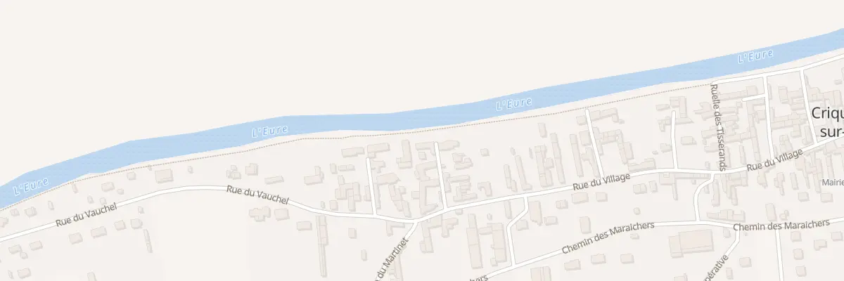 Plan du 51 Rle du Port au Gué à Criquebeuf-sur-Seine