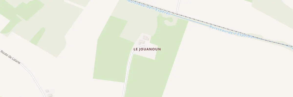 Plan du 21 Le Jouanoun à Montgras