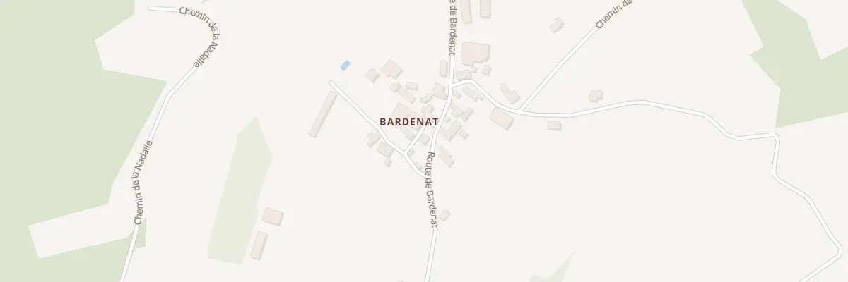 Plan du 1386 Rte de Bardenat à Marquay