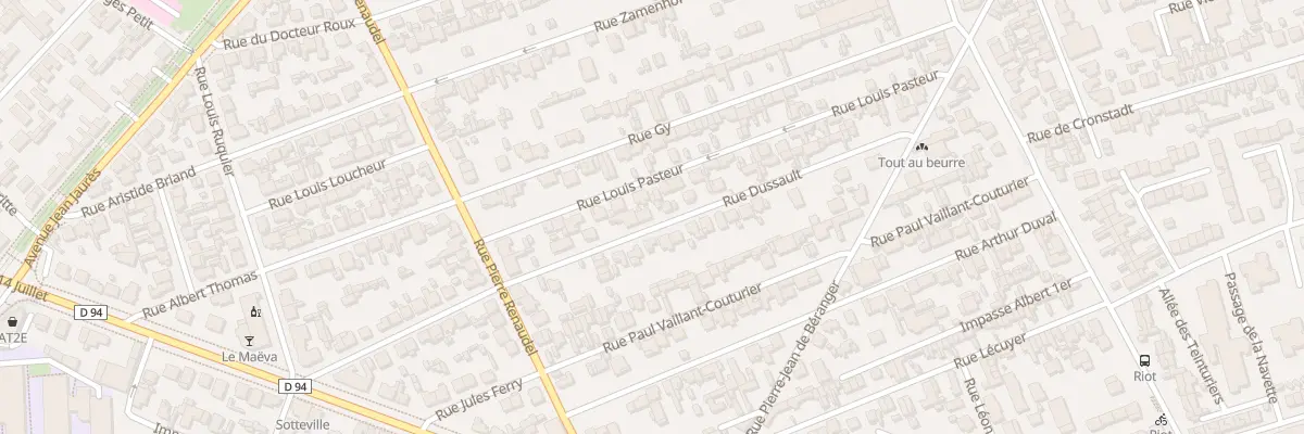 Plan du 26 Rue Dussault à Sotteville-lès-Rouen