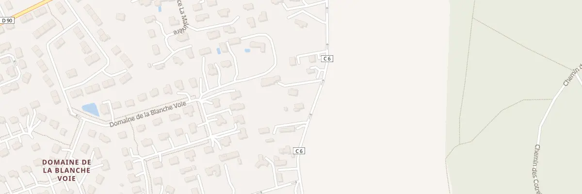 Plan du 855 Rue de la Voix Maline à Houppeville