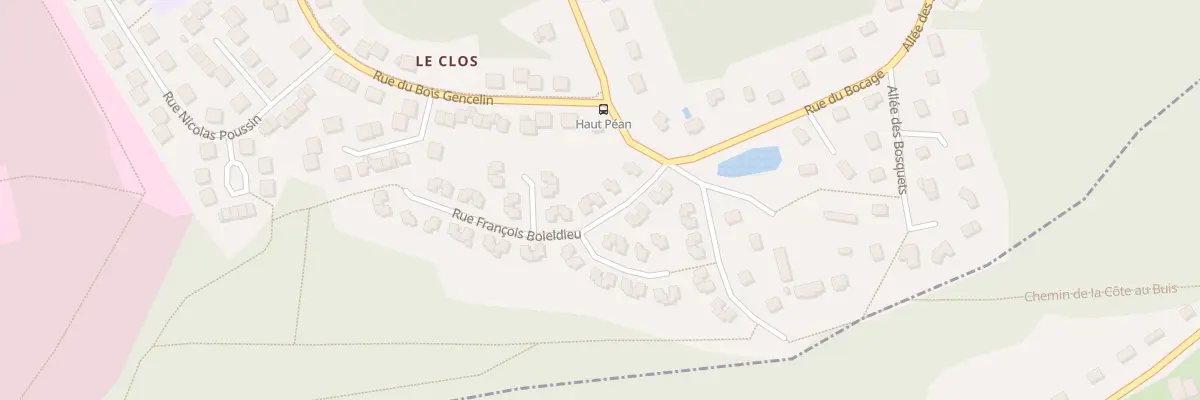 Plan du 14 Rue François Boieldieu à Saint-Sébastien-de-Morsent