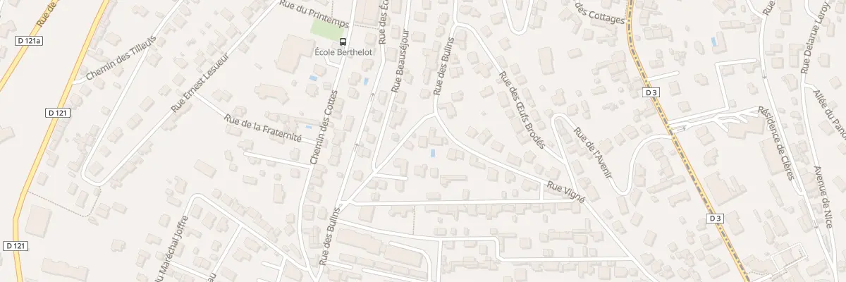 Plan du 14 Rue des Bulins à Mont-Saint-Aignan