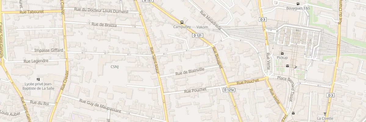 Plan du 27 Rue de Campulley à Rouen