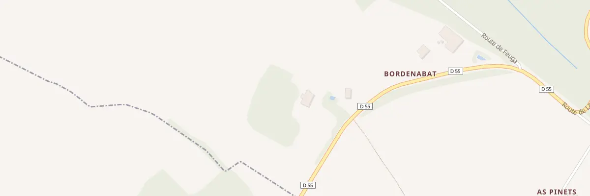 Plan du 5070 Bordenabat à Beaupuy