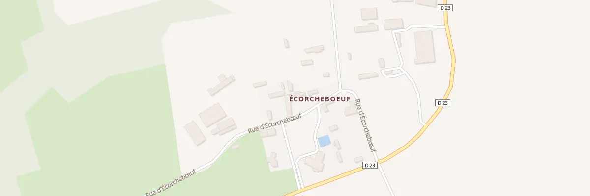 Plan du 4 Rue d’Ecorcheboeuf à Anneville-sur-Scie
