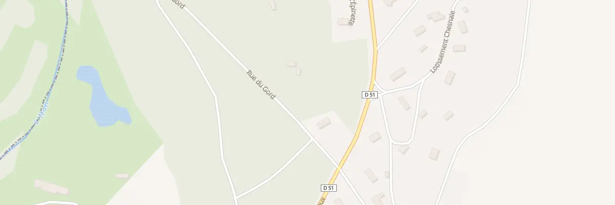 Plan du 13 Rue du Gord à Sylvains-Lès-Moulins