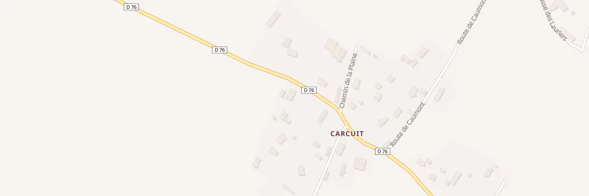 Plan du 552 Rte du Pont-rouge à Gonneville-sur-Scie
