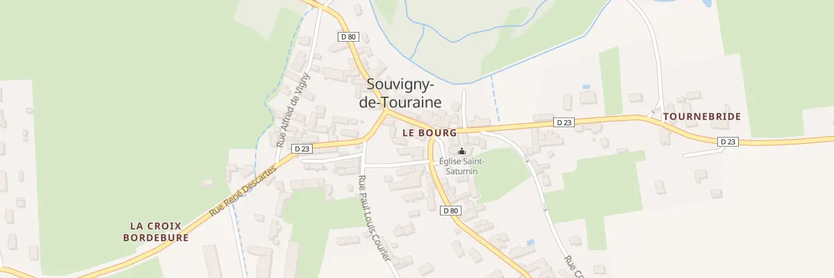 Plan du 4 Rue Ronsard à Souvigny-de-Touraine