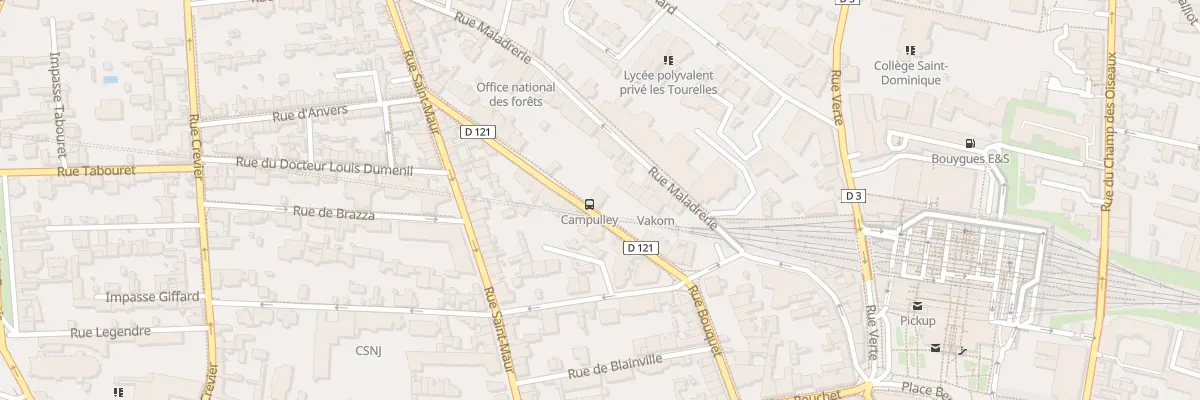 Plan du 46 Rue Bouquet à Rouen