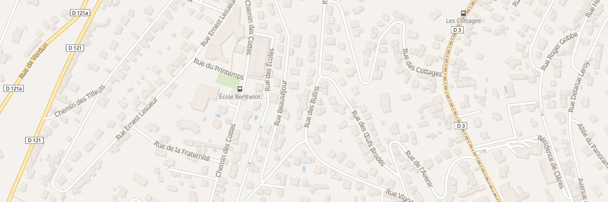 Plan du 23 Rue des Bulins à Mont-Saint-Aignan