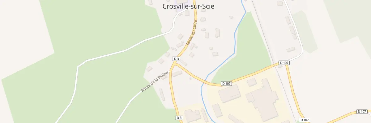 Plan du 8 Rte du Cidre à Crosville-sur-Scie