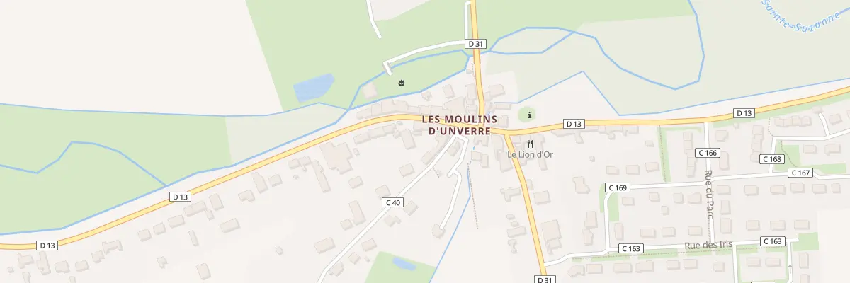 Plan du 23 Rue des Moulins à Unverre