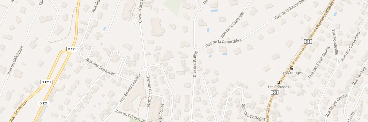 Plan du 45 Rue des Bulins à Mont-Saint-Aignan