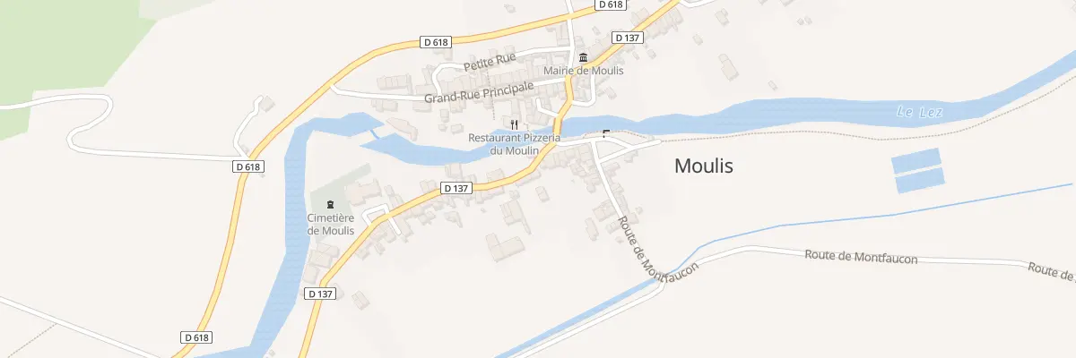 Plan du 3 Rue de l’Eglise à Moulis