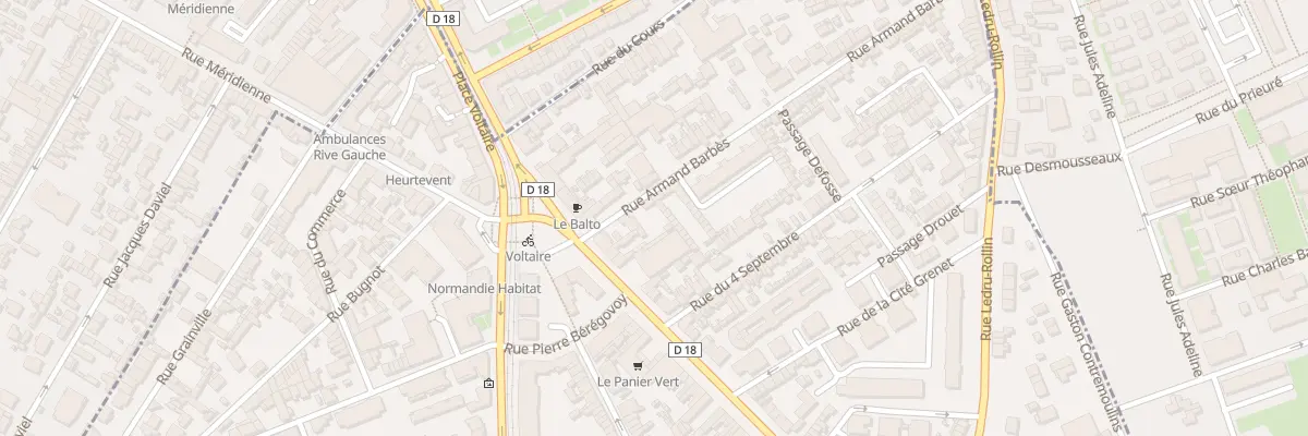 Plan du 115 Rue Armand Barbes à Sotteville-lès-Rouen