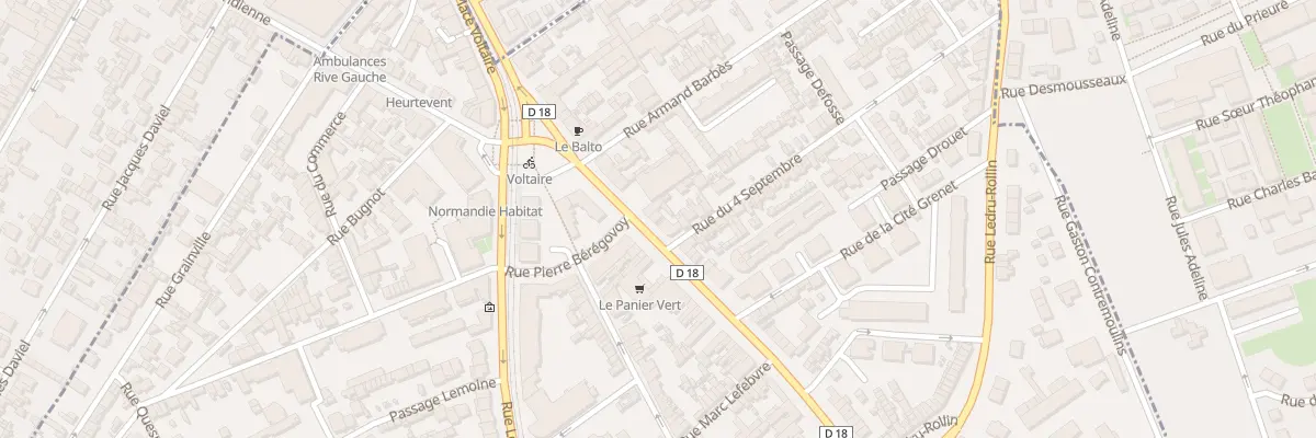 Plan du 13 Rue Pierre Corneille à Sotteville-lès-Rouen