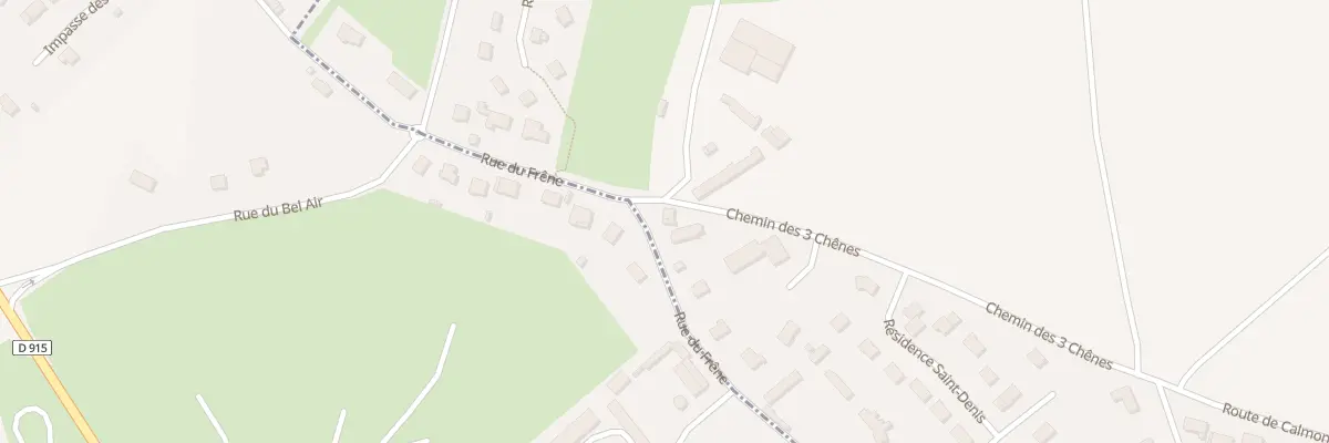 Plan du 18 Rue du Frene à Rouxmesnil-Bouteilles