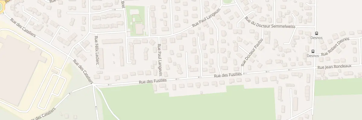 Plan du 46A Rue des Fusillés à Saint-Étienne-du-Rouvray