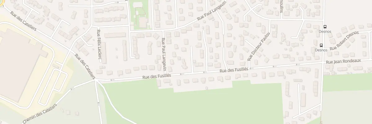 Plan du 46 Rue des Fusillés à Saint-Étienne-du-Rouvray
