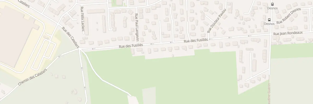 Plan du 35 Rue des Fusillés à Saint-Étienne-du-Rouvray
